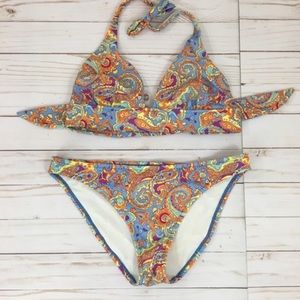 Victoria’s Secret Paisley print bikini size M